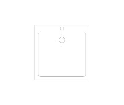 Laundry Tub CAD Block. Free DWG AutoCAD Imperial drawing available to download