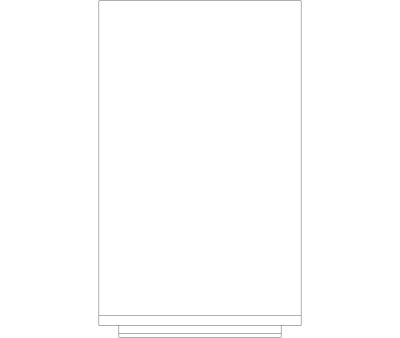 Trash Compactor CAD Block. Free DWG AutoCAD Imperial drawing available to download