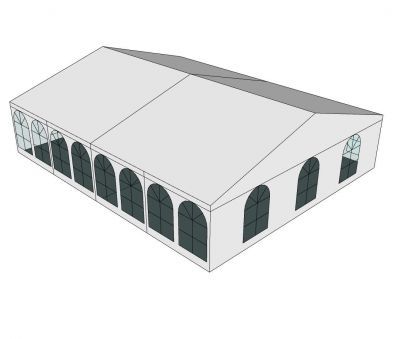 Tente de fête modèle Sketchup