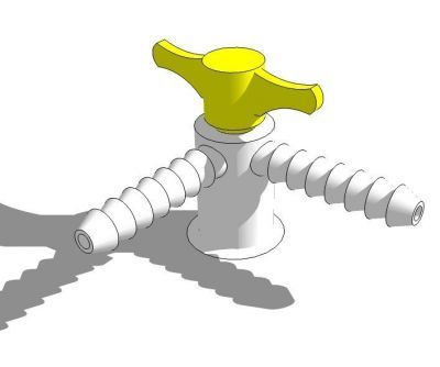 Modelo de esboço de gás