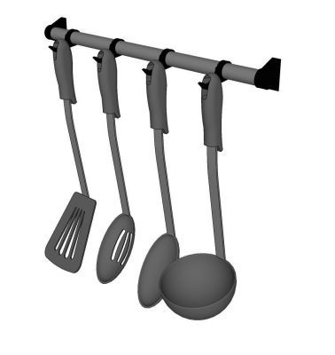 Utensílios de cozinha Sketchup models
