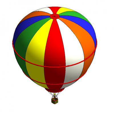Montgolfière modèle Revit