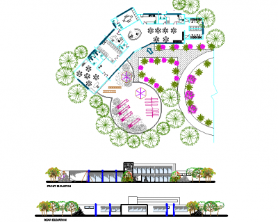 Nursery design dessin CAO