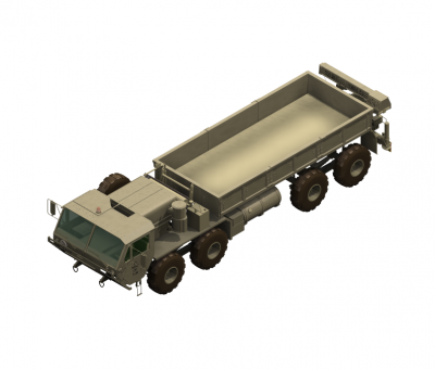 camion HEMTT 3ds max modèle