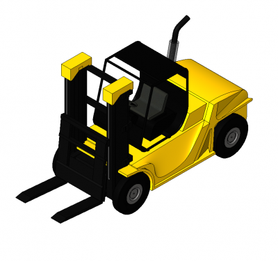 Modèle de chariot élévateur Revit