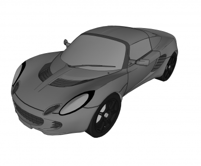 Lotus Elise S2 Sketchup modèle