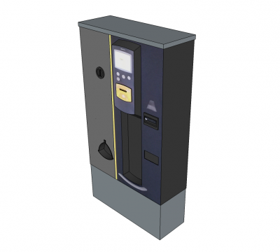Car park ticket machine SKP model