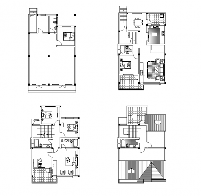 Maison Plan mise en page