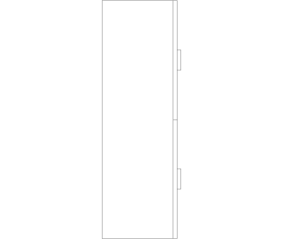 Dresser Chest of Drawers CAD Block. Free DWG AutoCAD Imperial drawing available to download
