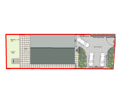 Property site plan design 