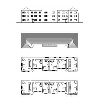 Studio bâtiment dessin CAO