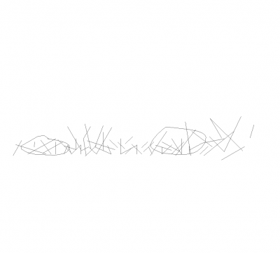 Grass elevation CAD drawing