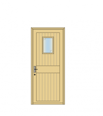 Disegno CAD porta stabile