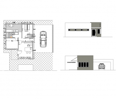 Полицейский дизайн DWG