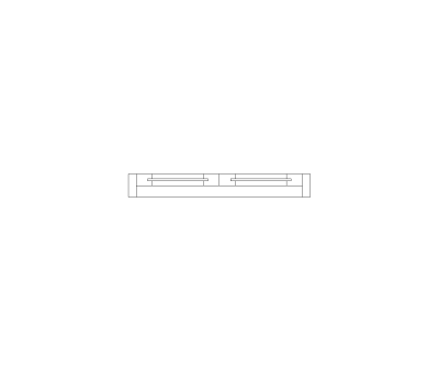  Casement Window Plan View CAD Block. Free DWG AutoCAD Imperial drawing available to download