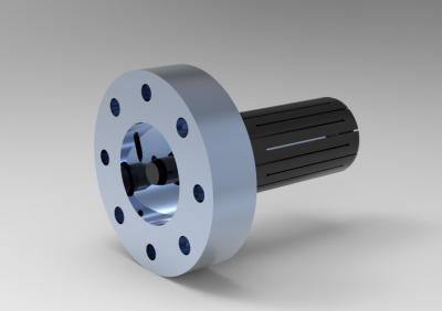 Solid-works 3D CAD Model of Clamping chucks,Socket size= 120	        Aa=149	        Lges=57,60 - 60,00