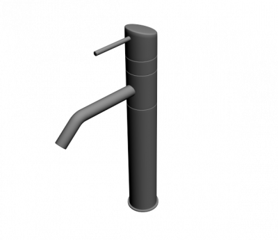 Misturador único modelo 3ds max