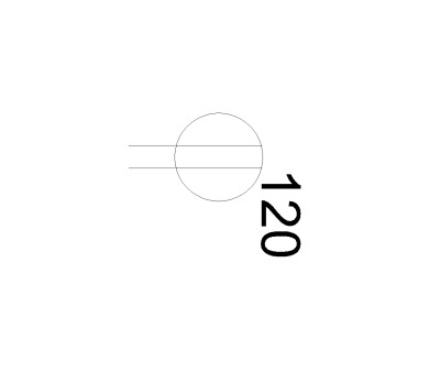Duplex Outlet 120v Symbol CAD Block. Free DWG AutoCAD Imperial drawing available to download