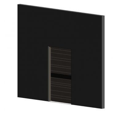 Wooden Door Revit Family