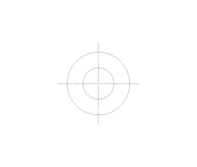 Pendant Light Symbol CAD Block. Free DWG AutoCAD Imperial drawing available to download