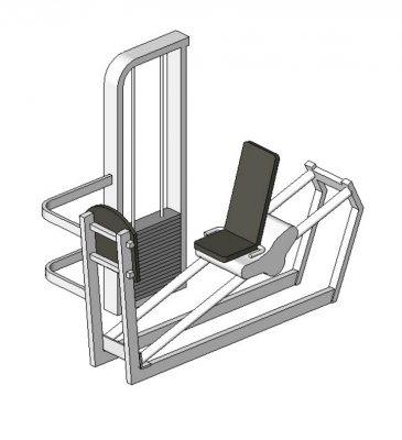 Assis bloc Leg Press Revit