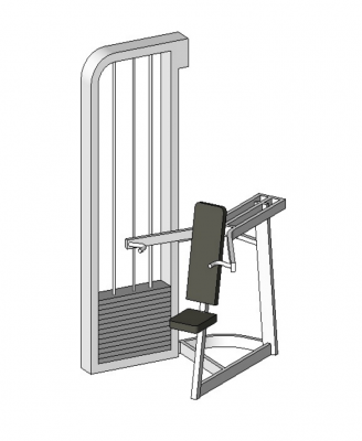 Pressão de ombro Revit modelo