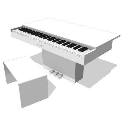カンチレバーピアノRevitモデル