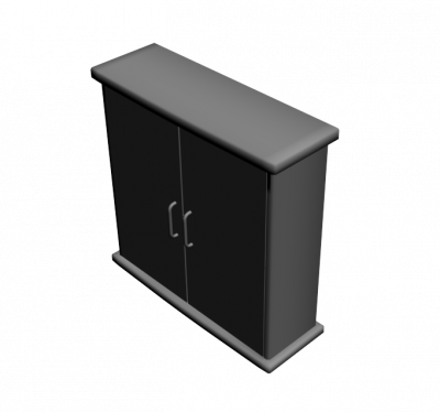 Bathroom cupboards 3DS Max model