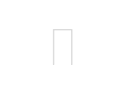 Standard Parking Stall CAD Block. Free DWG AutoCAD Imperial drawing available to download