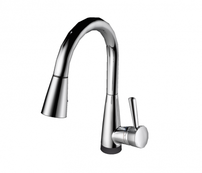 Modelo de esboço de faucet de alavanca única