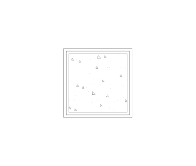 Raised Planter Box Symbol CAD Block. Free DWG AutoCAD Imperial drawing available to download