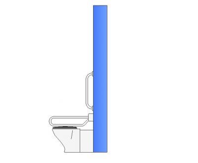 RPM - Toilettes / WC élévation latérale