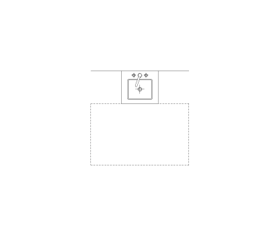 ADA Restroom Sink Layout CAD Block. Free DWG AutoCAD Imperial drawing available to download