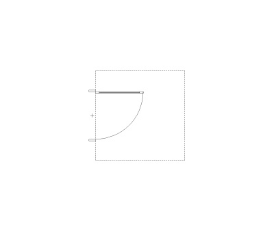 ADA Accessible Entrance Symbol CAD Block. Free DWG AutoCAD Imperial drawing available to download