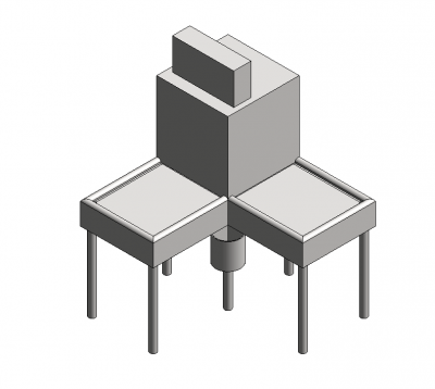 Maquina de lavar louça industrial Modelo Revit