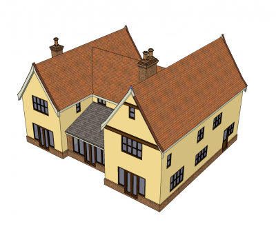 conception de la maison de campagne