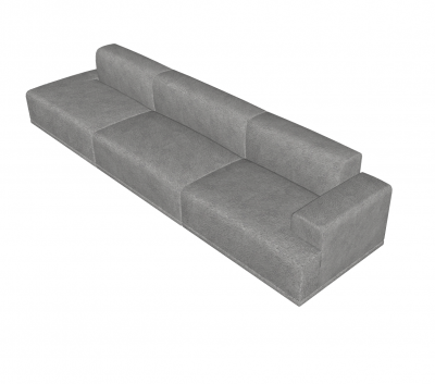 Four seater sofa Sketchup model 