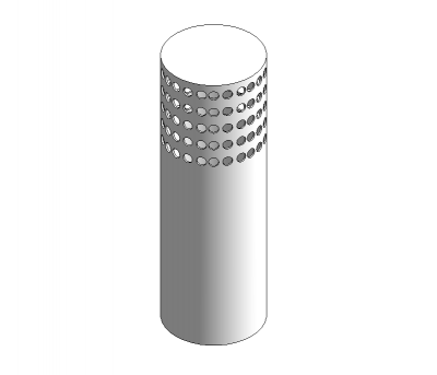 Toit modèles Vent Revit
