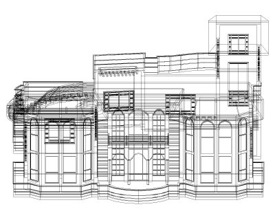 Free AutoCAD 3D Models for Multistoried Residential & Commersial Building OP_ 17