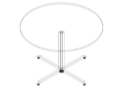 Free AutoCAD 3D Editable file of Office Furniture - 7