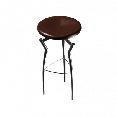 Modello 3DS Max per sedile bar
