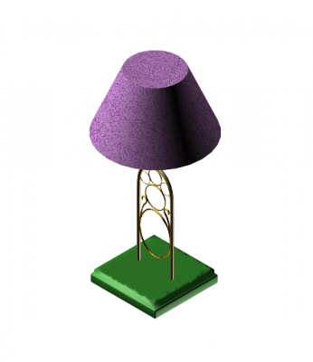 Lampe de table Ornement