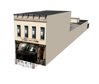 Bakery Sketchup model