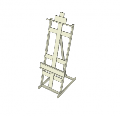 Easel SKetchup model