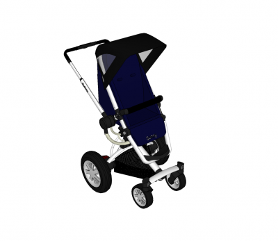 Pushchair Sketchup model 