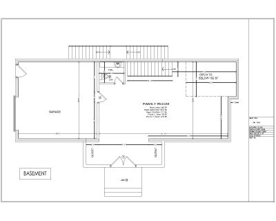 Free AutoCAD 2D Editable Drawings for 4 BHK Basement Design