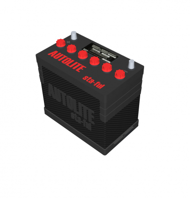 Car battery Sketchup model 