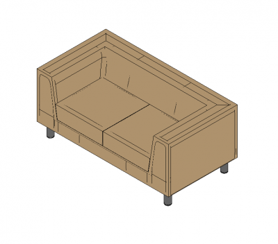 Reception chair Revit family 