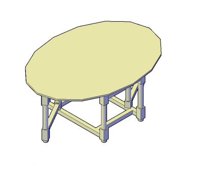table à manger ovale
