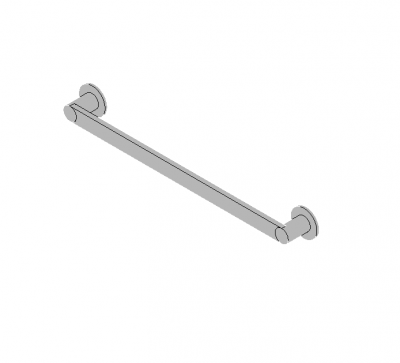 Towel rail Revit family
